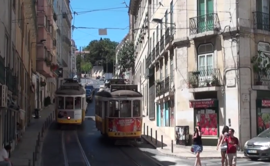 morir en Lisboa por los tranvias